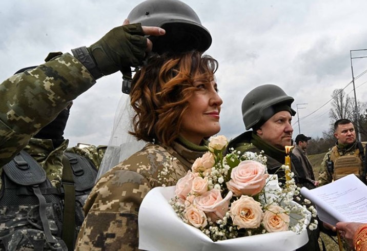 Свадьба в военном стиле 2024